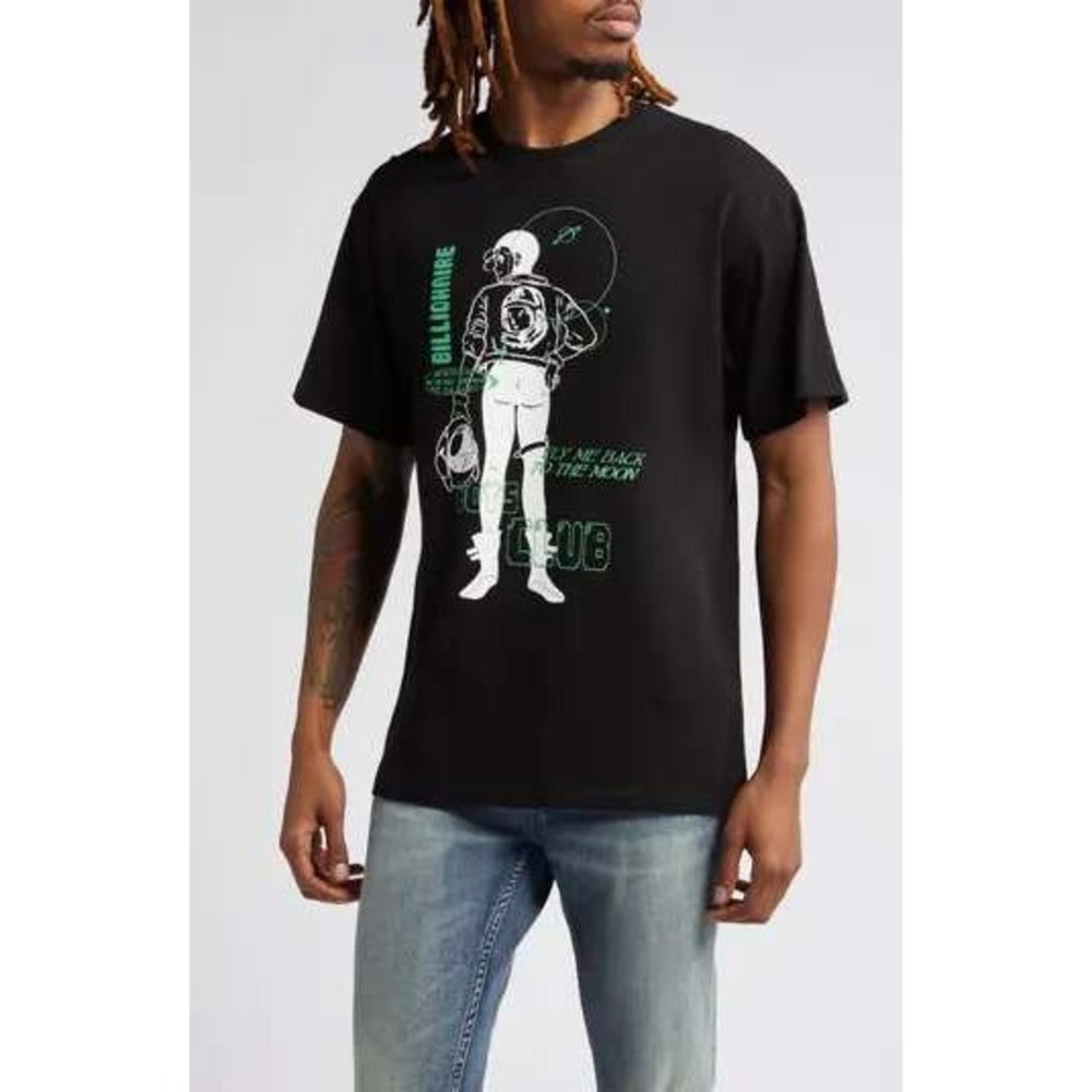Billionaire Boys Club Farewell Tee T-Shirt Men M Black Streetwear Luxury BBC